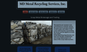 Mdmetalrecycling.com thumbnail