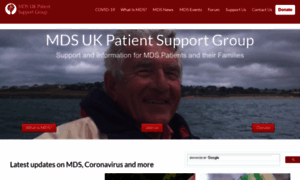 Mdspatientsupport.org.uk thumbnail