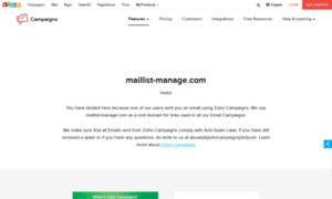 Me.maillist-manage.com thumbnail