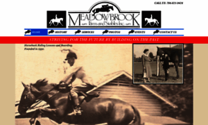 Meadowbrookfarmandstables.com thumbnail