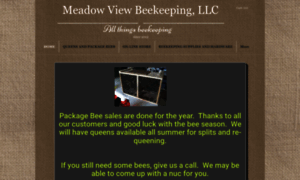Meadowviewbees.com thumbnail