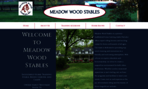 Meadowwoodstables.com thumbnail