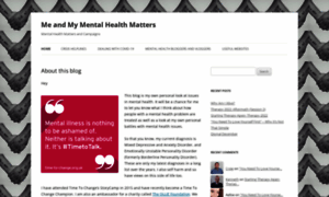 Meandmymentalhealthmatters.wordpress.com thumbnail