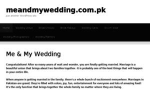 Meandmywedding.com.pk thumbnail