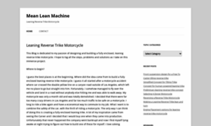 Meanleanmachine.com thumbnail