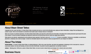 Meanstreettattoo.com thumbnail