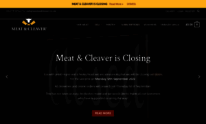 Meatandcleaver.co.uk thumbnail