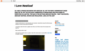 Meatloafisfine.blogspot.com thumbnail