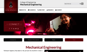 Mechanical-engineering.uark.edu thumbnail