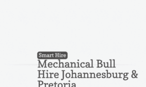 Mechanicalbullride.co.za thumbnail