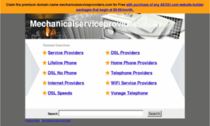 Mechanicalserviceproviders.com thumbnail