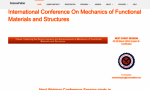 Mechanics-conferences.sciencefather.com thumbnail