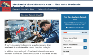 Mechanicschoolsnearme.com thumbnail