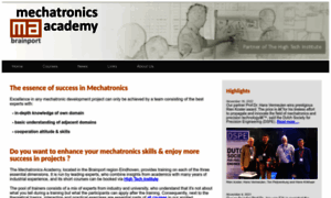 Mechatronics-academy.nl thumbnail