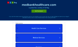 Medbankhealthcare.com thumbnail