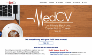 Medcv.com thumbnail