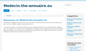 Medecin.the-annuaire.eu thumbnail