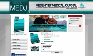 Medeniyetmedicaljournal.org thumbnail