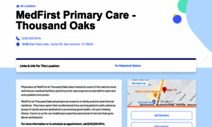 Medfirstthousandoaks.com thumbnail