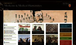 Medhumanities.mcmaster.ca thumbnail