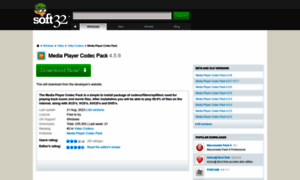 Media-player-codec-pack.soft32.com thumbnail