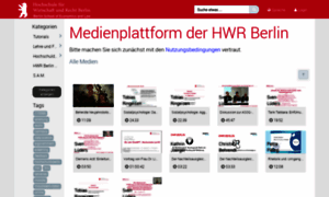 Media.hwr-berlin.de thumbnail