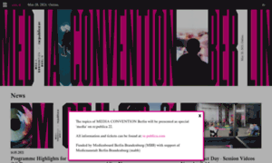 Mediaconventionberlin.com thumbnail