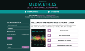 Mediaethicsbook.com thumbnail