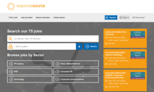 Mediajobs.responsesource.com thumbnail