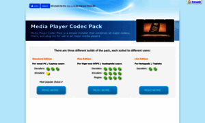 Mediaplayercodecpack.com thumbnail