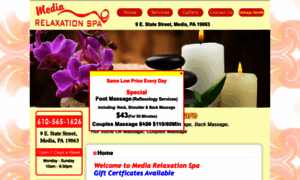 Mediarelaxationspa.com thumbnail