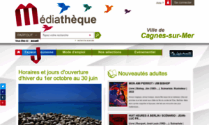 Mediatheque.cagnes.fr thumbnail