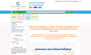 Mediatheque.mairie-champigny94.fr thumbnail