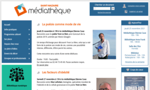Mediatheque.mairie-saintnazaire.fr thumbnail