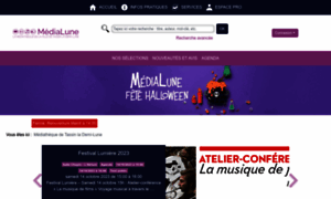 Mediatheque.tassinlademilune.fr thumbnail