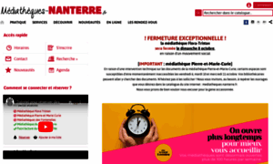 Mediatheques-nanterre.fr thumbnail