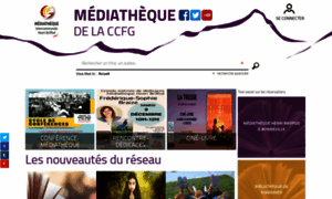 Mediathequesccfg.fr thumbnail