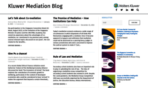 Mediationblog.kluwerarbitration.com thumbnail