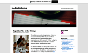 Mediationbytes.wordpress.com thumbnail