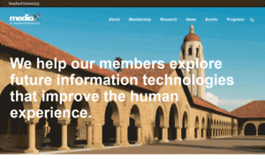 Mediax.stanford.edu thumbnail