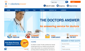 Medical-answeringservices.com thumbnail