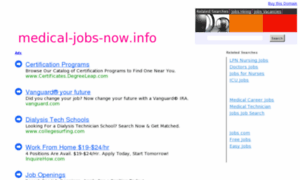 Medical-jobs-now.info thumbnail