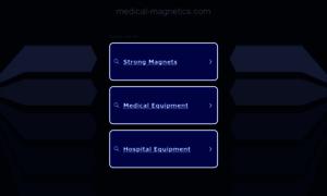 Medical-magnetics.com thumbnail