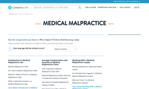 Medical-malpractice.lawyers.com thumbnail