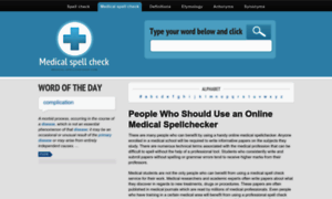 Medical-spellchecker.com thumbnail