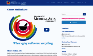 Medicalartspharmacy.ca thumbnail