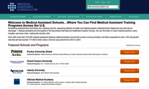 Medicalassistantschools.com thumbnail