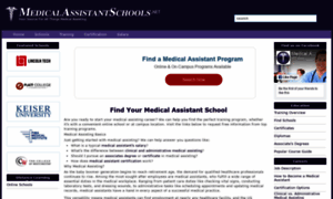 Medicalassistantschools.net thumbnail