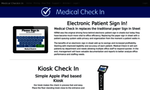 Medicalcheckin.com thumbnail