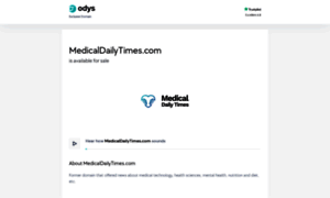 Medicaldailytimes.com thumbnail
